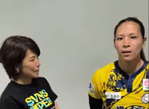夏目真紀子の“ナマ声bring” 第一回 YOKOHAMATKM内海春菜子選手 夏目真紀子の“ナマ声bring” 第一回 YOKOHAMATKM内海春菜子選手