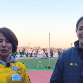 第４回 夏目真紀子の“ナマ声Bring” YOKOHAMAＴＫＭキャプテン永岡萌選手