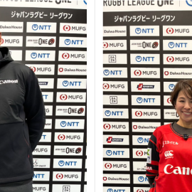 第６回 夏目真紀子の“ナマ声Bring” 横浜キヤノンイーグルス　梶村祐介選手＆武藤ゆらぎ選手